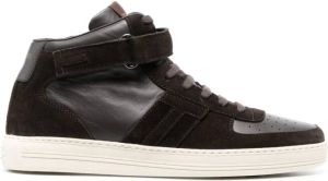 TOM FORD Radcliffe high-top sneakers Brown
