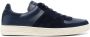 TOM FORD Radcliffe panelled leather sneakers Blue - Thumbnail 1