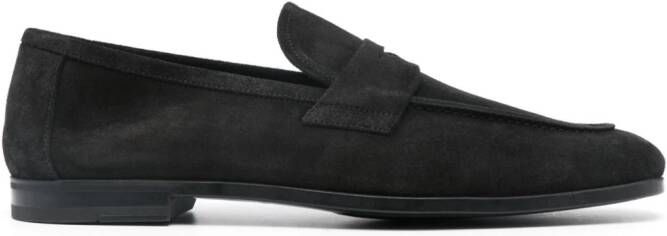 TOM FORD Sean suede loafers Black