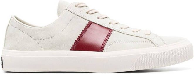 TOM FORD suede low-top sneakers Neutrals