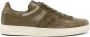 TOM FORD Warwick leather sneakers Green - Thumbnail 1