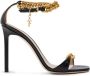 TOM FORD Zenith 105mm chain-link sandals Black - Thumbnail 1