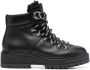 Tommy Hilfiger ankle lace-up fastening boots Black - Thumbnail 1