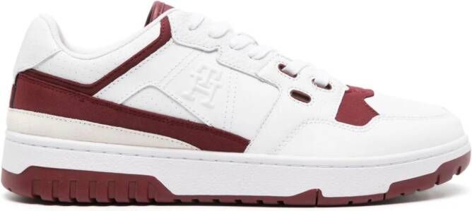 Tommy Hilfiger Basket Street leather sneakers Red