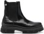 Tommy Hilfiger chunky-sole leather Chelsea boots Black - Thumbnail 1