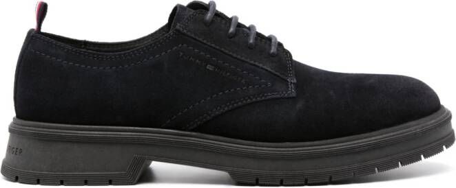 Tommy Hilfiger Core lace-up suede brogues Blue