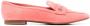 Tommy Hilfiger crossover strap detail loafers Pink - Thumbnail 1