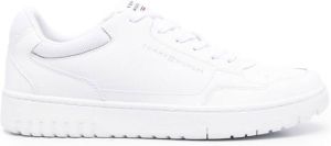 Tommy Hilfiger debossed logo low-top sneakers White