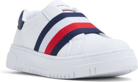 Tommy Hilfiger elastic-band leather sneakers White