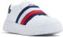 Tommy Hilfiger elastic-band leather sneakers White - Thumbnail 1