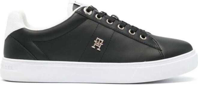 Tommy Hilfiger Elevated leather sneakers Black