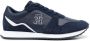 Tommy Hilfiger embroidered TH monogram low-top sneakers Blue - Thumbnail 1