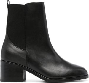 Tommy Hilfiger Essential 55mm leather ankle boots Black