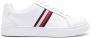 Tommy Hilfiger Essential tape-detail leather sneakers White - Thumbnail 1
