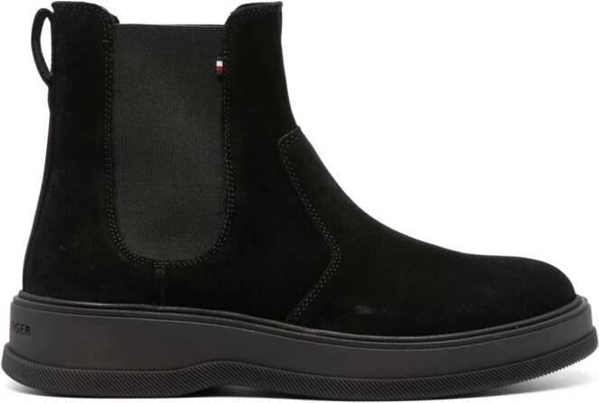 Tommy Hilfiger Everyday suede ankle boots Black