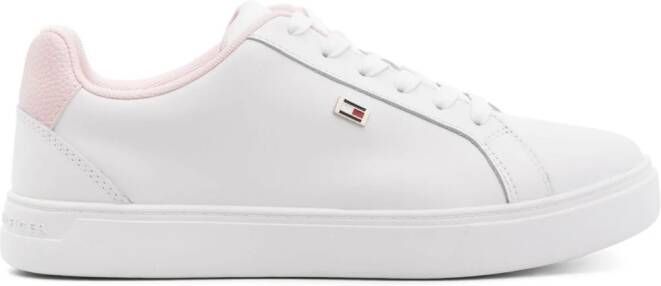 Tommy Hilfiger Flag Court leather sneakers White