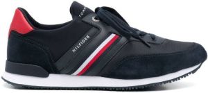 Tommy Hilfiger Iconic stripe-detail sneakers Blue