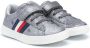 Tommy Hilfiger Junior glitter touch-strap sneakers Grey - Thumbnail 1