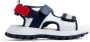 Tommy Hilfiger Junior logo-embossed touch-strap sandals White - Thumbnail 1