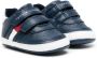 Tommy Hilfiger Junior logo-print touch-strap sneakers Blue - Thumbnail 1