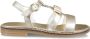Tommy Hilfiger Junior metallic leather sandals Gold - Thumbnail 1