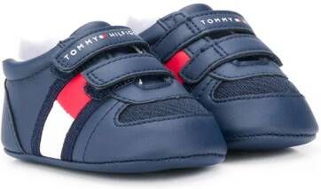 Tommy Hilfiger Junior round toe logo detail sneakers Blue