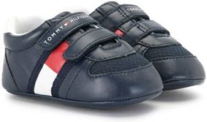 Tommy Hilfiger Junior touch strap low-top sneakers Blue