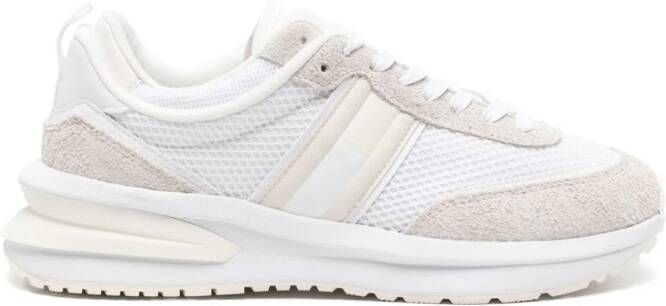 Tommy Hilfiger layered-details tonal mesh sneakers White