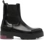 Tommy Hilfiger leather ankle boots Black - Thumbnail 1