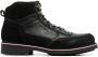 Tommy Hilfiger leather hiking boots Black - Thumbnail 1