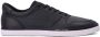Tommy Hilfiger leather logo-print sneakers Black - Thumbnail 1