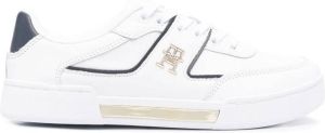 Tommy Hilfiger logo-plaque low-top sneakers White