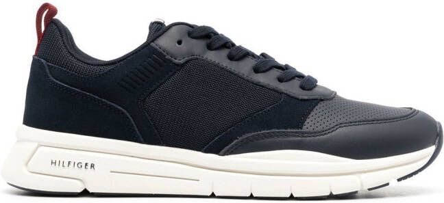 Tommy Hilfiger low-top leather sneakers Blue