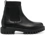 Tommy Hilfiger lug-sole leather Chelsea boots Black - Thumbnail 1