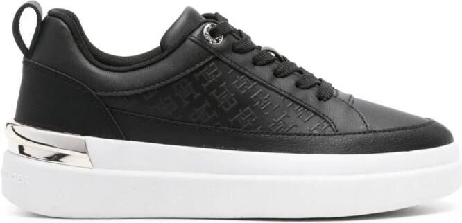 Tommy Hilfiger Lux Court leather sneakers Black