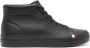 Tommy Hilfiger Modern lace-up leather sneakers Black - Thumbnail 1