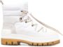 Tommy Hilfiger padded lace-up ankle boots White - Thumbnail 1