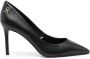 Tommy Hilfiger pointed-toe leather pumps Black - Thumbnail 1