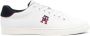 Tommy Hilfiger side embroidered-logo low-top sneakers White - Thumbnail 1