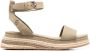 Tommy Hilfiger side logo-plaque detail sandals Green - Thumbnail 1