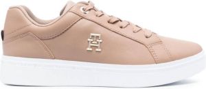 Tommy Hilfiger side logo-plaque sneakers Neutrals