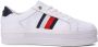 Tommy Hilfiger Signature platform leather sneakers White - Thumbnail 1