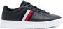 Tommy Hilfiger stripe-detail lace-up sneakers Blue - Thumbnail 1