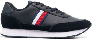 Tommy Hilfiger stripe-detail low-top sneakers Blue