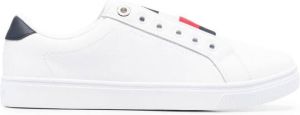 Tommy Hilfiger stripe-trim slip-on sneakers White