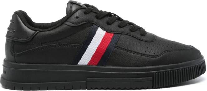 Tommy Hilfiger Supercup stripe-detailing sneakers Black