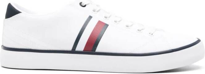 Tommy Hilfiger Vulc logo-patch sneakers White