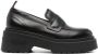Tommy Jeans Ava leather loafers Black - Thumbnail 1