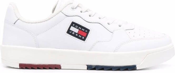 Tommy Jeans Basket lace-up sneakers White