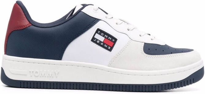 Tommy Jeans colour-block Varsity sneakers White